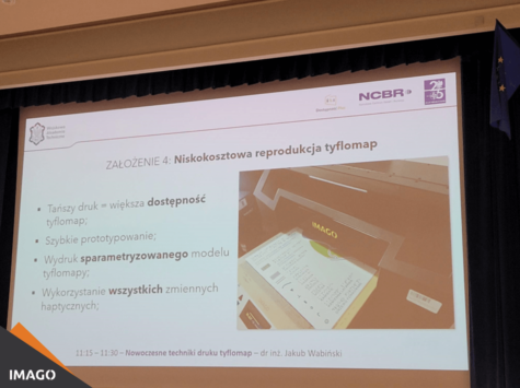 Konferencja Wojskowej Akademii Technicznej dotyczącej Technologii Tyflomap Zabytkowych Parków oprawana z udziałem drukarki Aquila UV LED. 